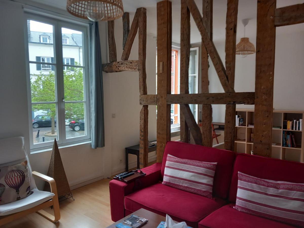 Apartamento Le Leon Honfleur Exterior foto