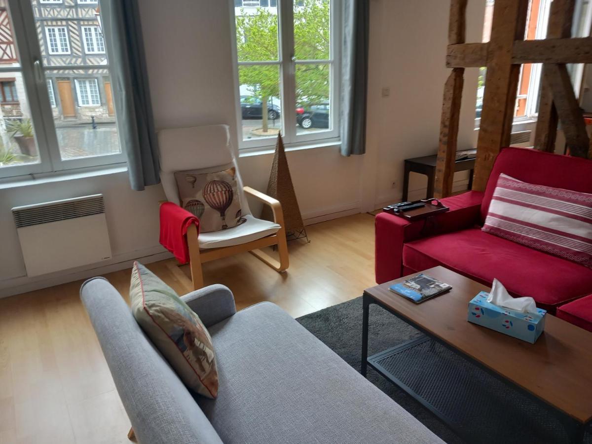 Apartamento Le Leon Honfleur Exterior foto