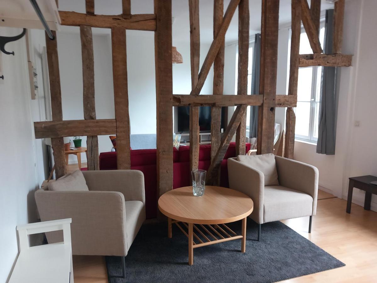 Apartamento Le Leon Honfleur Exterior foto