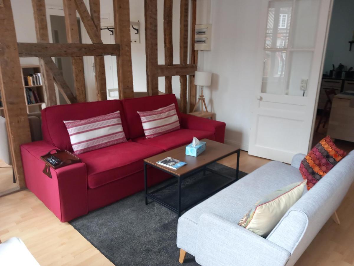Apartamento Le Leon Honfleur Exterior foto
