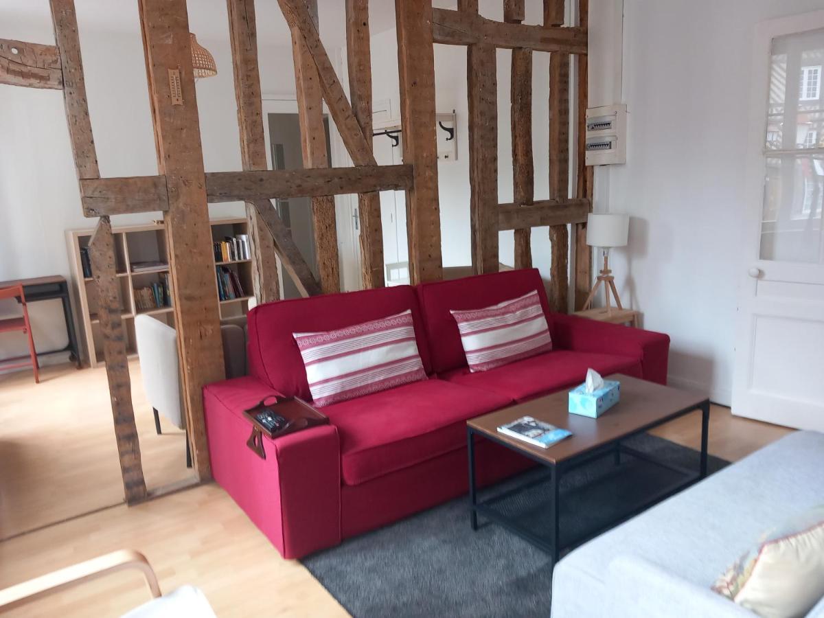 Apartamento Le Leon Honfleur Exterior foto